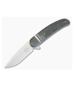 Herucus Blomerus LL 06 Marble Carbon Fiber Liner Lock Folder