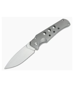 Jason Guthrie Custom Scout Full Titanium Frame Lock Satin M390 Drop Point