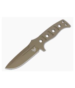 Benchmade 375FE-1 Fixed Adamas Flat Earth Cruwear Tactical Fixed Blade