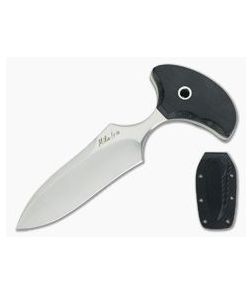 Mike Irie Version 3 Push Dagger CPM-154 Black Canvas Micarta