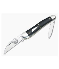 Tidioute #38 Campfire Whittler Black Linen Micarta SFO Serialized
