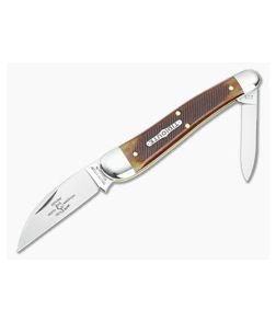 Tidioute #38 Campfire Whittler Burnt Orange Sawcut Bone