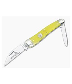 Northfield #38 Campfire Whittler Smooth Yellow Rose Bone