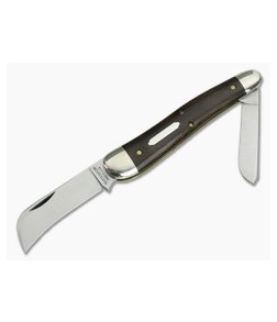 Tidioute #38 John Chapman OD Green Linen Micarta