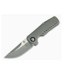 Jared Price Custom Egret Two-Tone CPM154 Titanium Frame Lock Folder 3928