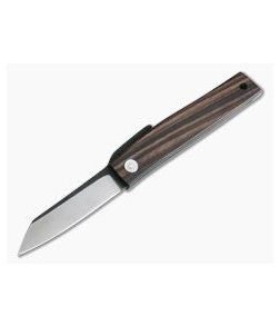 Hiroaki Ohta Knives OFF FK7 Ebony Wood Friction Folder 3990
