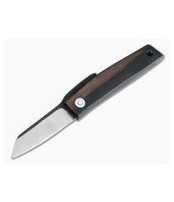Hiroaki Ohta Knives OFF FK5 Ebony Wood Friction Folder 3996