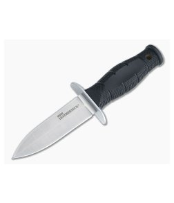 Cold Steel Mini Leatherneck Double Edge Spear Point Satin Stainless Steel Fixed Blade 39LSAC