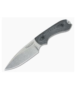 Bradford Guardian3 Stonewash Vanadis 4 Extra 3D Black Micarta False Edge