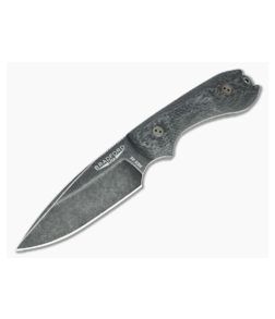 Bradford Guardian3 False Edge GPK Exclusive Nimbus Rex 45 3D Microtextured Carbon Fiber Fixed Blade