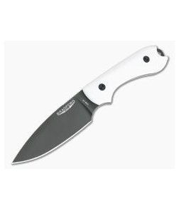 Bradford Knives Guardian3 Full Flat GPK Exclusive 3D White G10 DLC 3V Fixed Blade Knife