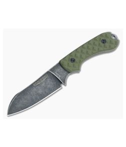 Bradford Knives Guardian3 Sheepsfoot OD Green G10 Nimbus M390