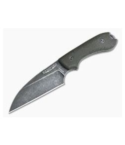 Bradford Knives Guardian3 Wharncliffe 3D Green Micarta Nimbus M390