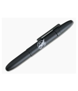 Fisher Space Pen Black Matte NASA Logo Bullet Space Pen with Clip 400BCL-NASAMB