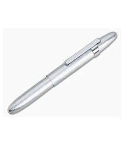Fisher Space Pen Brushed Chrome Bullet Space Pen with Clip 400BRCCL