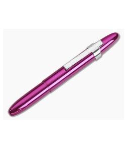Fisher Space Pen Fuchsia Flurry Translucent Bullet Space Pen with Clip 400FFCL