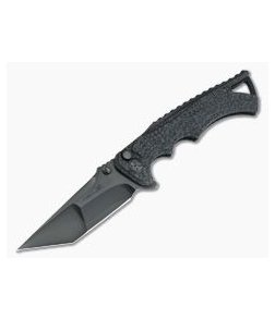 Brian Tighe Custom Tighe Fighter Carbon Fiber Black DLC CPM-154/S90V San Mai