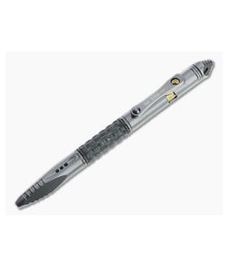 Microtech Knives Kyroh Shot Peened Titanium Tritium Insert Bolt Action Ink Pen 403-TI-SPTRI