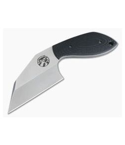 Trash Panda Knives F Off Stonewashed CPM-3V Fixed Blade Black G10 4057