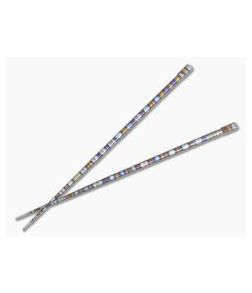 Steve Kelly TiSushi Sticks Flame Anodized Titanium Chopsticks