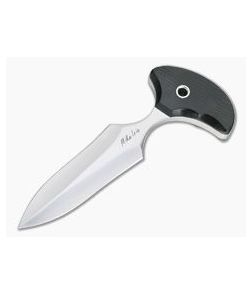 Mike Irie Version 2 Push Dagger CPM-154 Black Linen Micarta 4285