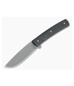 Brad Zinker Custom FR Stretch LLF Stonewashed CPM 154 Uni Black FatCarbon Liner Lock Flipper 4297