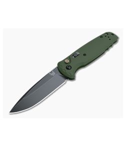 Benchmade CLA Automatic Knife Green G10 Black Battlewashed MagnaCut Blade 4300BK-02