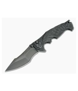 Brian Tighe Custom Tighe Breaker DLC RWL34 Harpoon Recurve Integral Carbon Fiber Flipper 4309