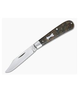 T.A. Davison Custom Vintage Rag Micarta Satin CTS-XHP Clip Point Slip Joint 4365