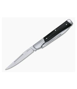 Kershaw Allegory Trapper Satin Stainless Steel Black Micarta Slip Joint Folder 4385