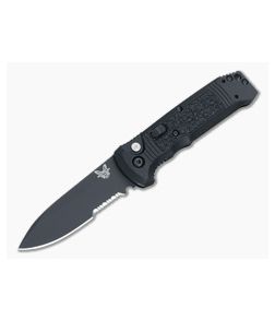 Benchmade 4400SBK Casbah Auto Black Handle Black Serrated Edge