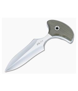 Mike Irie Version 2 Push Dagger CPM-154 Green Micarta 4444