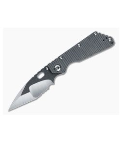 Mick Strider Custom SMF Nightmare Grind Tanto Part Serrated 20CV Flame Anodized Titanium Frame Lock 4450