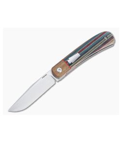 Enrique Pena Custom Front Flipper Trapper Bolstered Navajo Blanket Crosscut G-carta Folder 4458