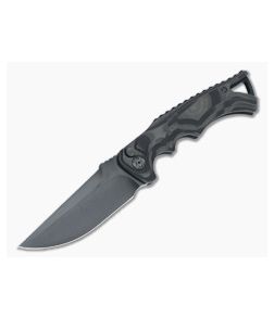 Brian Tighe Custom Tighe Fighter Auto Stonewashed DLC RWL34 Unidirectional Carbon Fiber Folder 4554