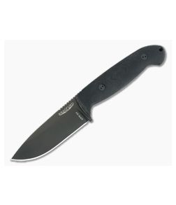 Bradford Guardian4.5 3D Black Canvas Micarta Sabre Ground Black DLC CPM-3V