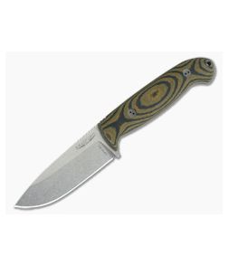 Bradford Guardian4.5 3D Camo Canvas Micarta Sabre Ground Stonewashed CPM-3V