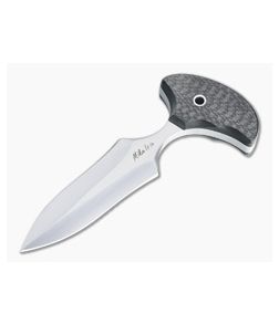 Mike Irie Custom Version 2 Push Dagger CPM-154 Carbon Fiber Fixed Blade 4604