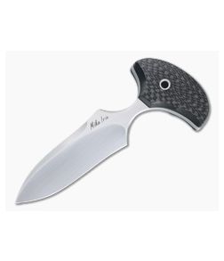 Mike Irie Custom Version 3 Push Dagger CPM-154 Carbon Fiber Fixed Blade 4608