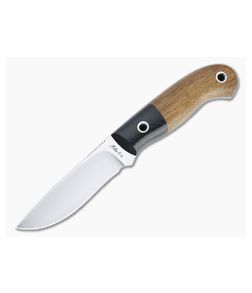 Mike Irie Model 110 Drop Point CPM-154 Bolstered Maple Fixed Blade 4738