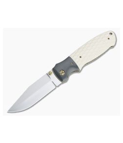 John W. Smith Custom New York Special Satin S45VN Zirc Bolstered Westinghouse Micarta Folder 4774