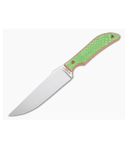 Lhotak Designs RL6 Mini Utility ATI 425 Green Snake Juma Fixed Blade 4793