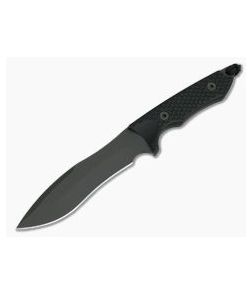 Spartan Ronin Shinto Black S45VN Black Canvas Micarta Kydex Sheath Fixed Blade 47BKBKKYBK