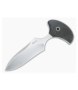 Mike Irie Custom Version 3 Push Dagger CPM-154 Carbon Fiber Fixed Blade 4821