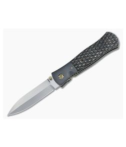 John W. Smith Custom Gemini Dagger Lightning Strike and Zirconium Handle S45VN Blade CU-4838