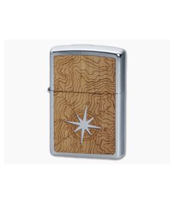 Zippo Lighter Woodchuck USA Compass