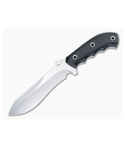 Mike Irie TS-7 Tactical Fixed Blade Black Canvas Micarta CPM-154