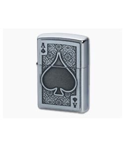 Zippo Windproof Lighter Ace Of Spades Design 49637