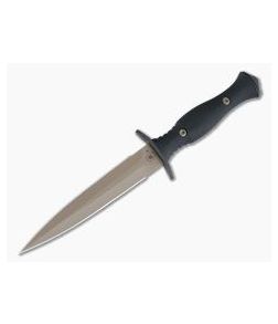 Spartan Harsey Dagger FDE S45VN Black Micarta Kydex Sheath Fixed Blade 49DEBKKYTN