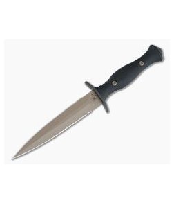 Spartan Harsey Dagger FDE S45VN Black Micarta Nylon Sheath Fixed Blade 49DEBKNLTN